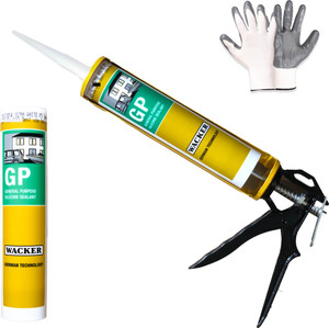 Buildingshop X Wacker GP Silicon Glue Sealant and Gap Filler Windows ...