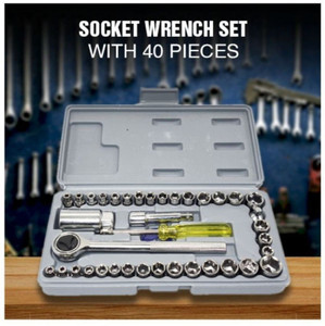 ravariya graphics Socket Wrench Spanner Set Automobile Repair Tool Box ...