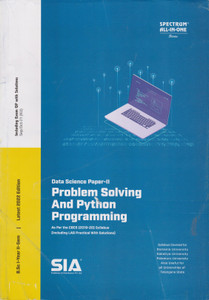 Problem Solving And Python Programming (Data Science Paper-II) B.Sc I ...