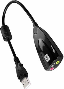 thumbnail image 2 of USB 7.1 Virtual Surround Sound Card – 3D Audio Adapter With Mic, 6.5mm Output – AU OZ Stock 2 of 6
