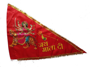 Kalpi Rani Kalpi Mata Rani Triangle Outdoor Flag Price in India - Buy Kalpi Mata ...