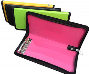saya Cheque Book Zip Folder PACK OF 1 (ASSORTED) ASSORTED - Price in ...