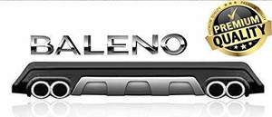 junior Maruti Baleno rear diffuser (With Light) High Quality ABS ...