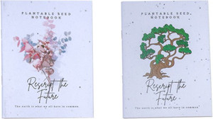 Seed Paper Plantable Seed Note Book ( sow a seed : Plant a Miracle ) A5 ...
