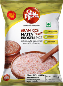 Double Horse Bran Rich Matta Broken Rice 500g|Brown Broken Rice Brown ...