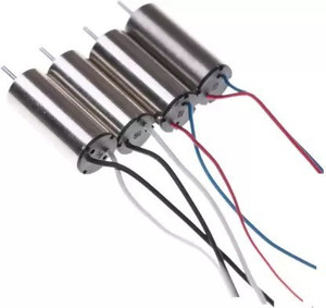 SSV CARE 4 Pieces of DC 3.7V 7x20mm Micro Coreless Motors RPM: 48000 ...