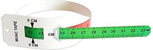 MOWELL Measuring tape for mid upper arm circumference (MUAC) - Adults ...