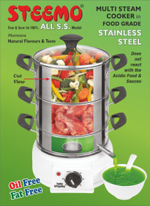 STEEMO ALL SS 5 Electric Rice Cooker Price in India - Buy STEEMO ALL SS ...