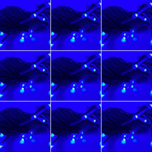BENHEK 64 LEDs 12 m Blue Steady String Rice Lights Price in India - Buy ...