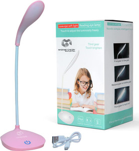 JAGMAX LED Touch On/Off Switch Lamp/Student Study Reading Dimmer ...