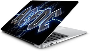 Hawtskin AC DC lightning over japan Music band Vinyl Reusable Laptop ...