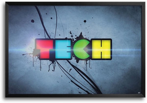 Tech Framed Photographic Paper - Abstract posters in India - Buy art ...
