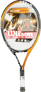 WILSON Blade Comp Black, Yellow Strung Tennis Racquet - Buy WILSON ...