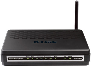 D-Link DSL-2640U Wireless G ADSL2 4-Port Router - D-Link : Flipkart.com