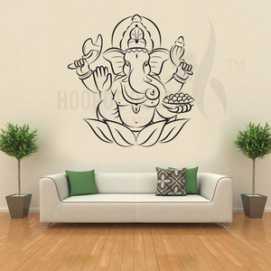 PICKYPOMP 112 cm Lord Ganesha with Modak Self Adhesive Sticker Price in ...