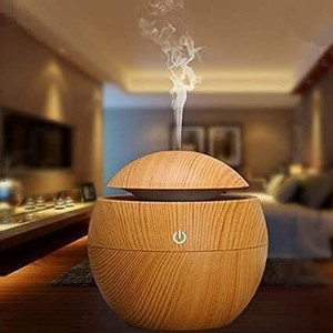 MAKD PE - ROUND SHAPE HUMIDIFIER WOODEN L30 Portable Room Air Purifier ...