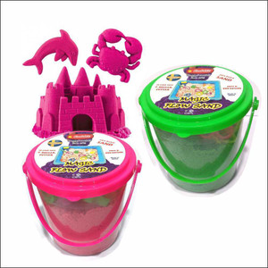 Rabbit Magic Flow Sand Bucket Pack of 2. Soft & Non-drying Sand For ...