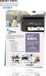Flipkart.com | I-Birds Enterprises A4 Inkjet Self-Adhesive Water ...