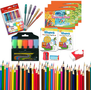Flipkart.com | YAKONDA Stationery items/Drawing set/Drawing book ...