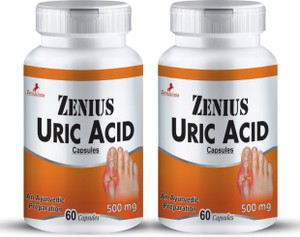 Zenius Uric Acid Capsule for Supports uric acid elimination. Price in ...