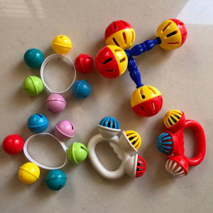 SWASHAA 6pcs Baby Rattles Toys Set Rattle (Multicolor) Rattle Price in ...