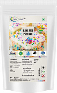 neotea Cake Mix Powder with Flavor 500 gm Crush Vanilla Powder Price in ...