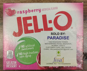 Jello Gelatin Raspberry jell-o Gelatin Dessert Raspberry Flavour Delicious Dessert Gelatin ...