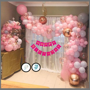 Flipkart.com | ZIP ZOOP Solid Balloon Decoration Combo Kit With Banner ...