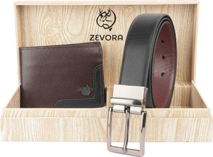 Zevora ZEVORA Men Casual, Formal, Party Multicolor Genuine Leather Belt ...