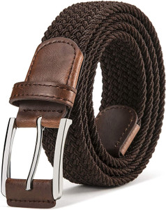 ZORO Stretch Cotton Braided Belt – No Holes, Flexible Fit For Men & Women - View #3