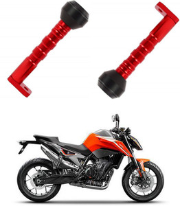 YUNEIK Red Heavy Duty CNC Frame Slider Crash Protection Guard (Frame ...