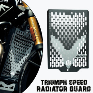 BIKER SHOPPEE TRIUMPH SPEED 400 RADIATOR GUARD Bike Radiator Guard ...