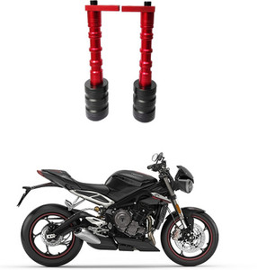 EverLand Red Heavy Duty CNC Frame Slider Crash Protection Guard (Frame ...