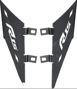 Fairing Rails Kiton R15v4 Back Grab Rail Laser Cut Tail Protector (Black) Bike Bike ...