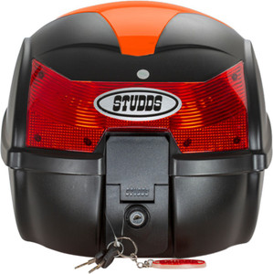 STUDDS Luggage Box Orange Polypropylene Motorbike Saddlebag Price in ...