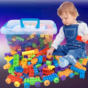 SellVera Khilona Blocks with Wheel/Smart Activity Train Blocks For Kids ...