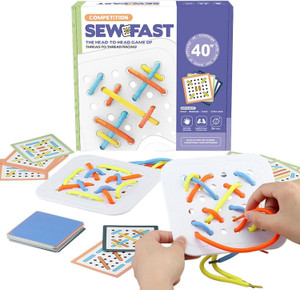 CountryLink Sew Fast Speed Threading Game for Kids & Family Educational ...