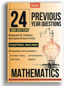 Vedantu IOQM PYQ Book (2000 2024) Years Solved Papers For Mathematics ...