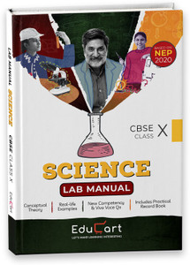 Educart CBSE Lab Manual Class 10 Science Book for 2024 Exam (Based on ...