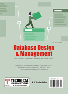 Database Design and Management for BE Anna University R21CBCS (III- AI ...