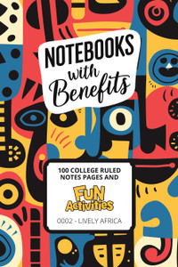 Notes Pages College Ruel Notebooks with Benefits : 100 College Ruled Notes Pages and Fun ...