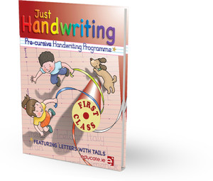 Just Handwriting Class - 1 (Pre Cursive Handwriting Book for Kids) 5 to ...