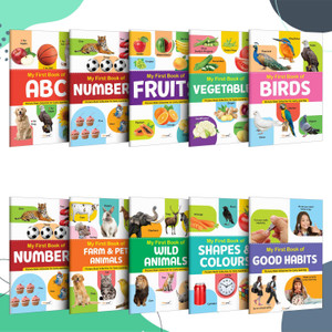 My First Picture Book Collection For Early Learning : With 10 Topics ...