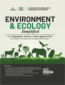 Disha Environment & Ecology Simplified with Infographics, Pictures ...