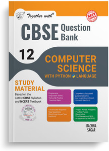 Together with Cbse Question Bank Class 12 Computer Science with Python ...