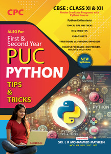 PUC & CBSE PYTHON Tips & Tricks: Buy PUC & CBSE PYTHON Tips & Tricks by ...