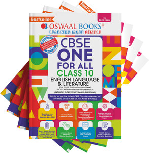 Oswaal Cbse One For All Class 10 English Science Social Science