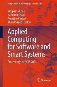 Applied Computing for Software and Smart Systems: Buy Applied Computing ...