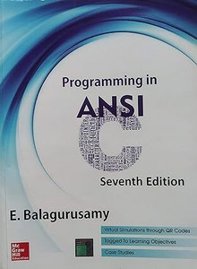 Programming In Ansi C|7th Edition(USED-GOOD): Buy Programming In Ansi C ...