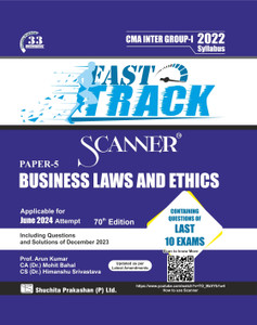 Business Laws and Ethics (Paper 5 | Gr. I | CMA Inter) Scanner ...
